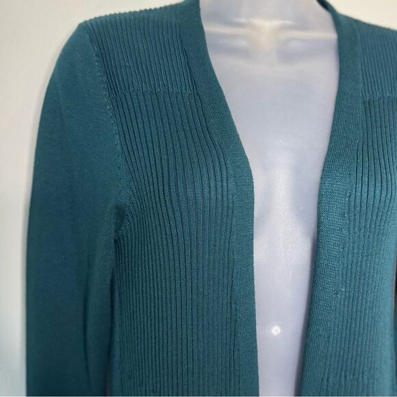 Cocobleu Open-Front Long Sweater Cardigan. Size Large - Picture 2 of 10